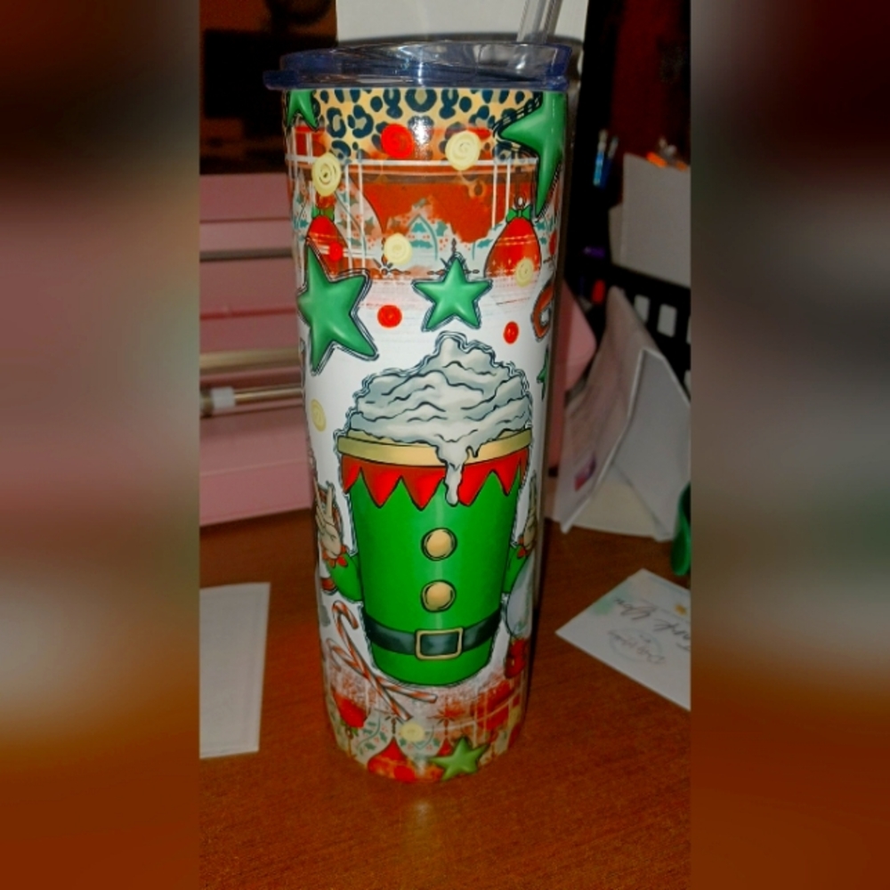 Christmas tumbler
